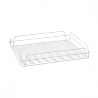 Glass Basket White PVC 435x355x75mm