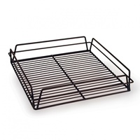 Glass Basket Black PVC  355x355x75mm