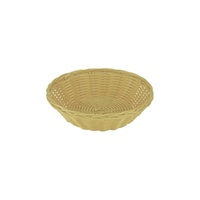 12x Bread Basket, Round, 200mm, Plastic, Cafe / Restaurant / Bistro / Bar