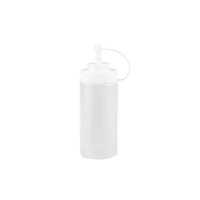 Sauce Squeeze Bottle with Cap Clear 480ml