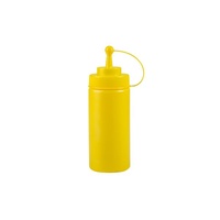 Sauce Squeeze Bottle with Cap Yellow 480ml