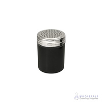 Salt Dredge / Shaker Colour Coded Range Black 285ml