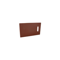 Cutting / Chopping Board Poly Brown (HACCP Cooked Meats) 205x300x13mm