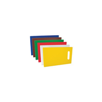 Cutting / Chopping Board Set Poly HACCP Colour Coded 205x300x13mm