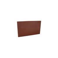 Cutting / Chopping Board Poly Brown (HACCP Cooked Meats) 250x400x13mm