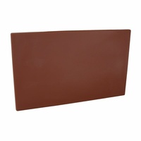 Cutting / Chopping Board Poly Brown (HACCP Cooked Meats) 380x510x19mm