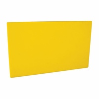 Cutting / Chopping Board Poly Yellow (HACCP Raw Poultry) 380x510x19mm