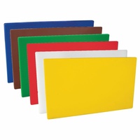 Cutting / Chopping Board Set Poly HACCP Colour Coded 380x510x19mm