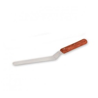 Spatula / Palette Knife with Cranked Blade and Wooden Handle 100mm