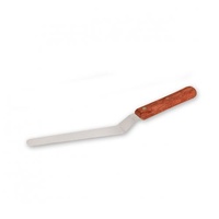 Spatula / Palette Knife with Cranked Blade and Wooden Handle 150mm