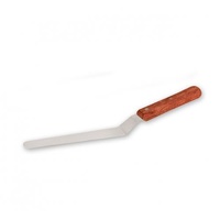 Spatula / Palette Knife with Cranked Blade and Wooden Handle 250mm