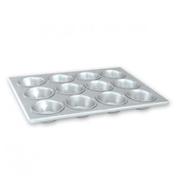 Muffin Pan Aluminium 355 x 270mm 12 Cup