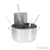 Pasta Cooker Aluminium Pot Complete with 4 Inserts 20 Litre