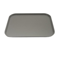 Fast Food Tray Polypropylene Grey 300 x 400mm