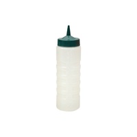Cater-Rax Sauce Squeeze Bottle Clear with Green Top 750ml