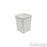 Cutlery Holder Plastic Square 100 x 100 x 140mm