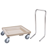 Cater-Rax Handle for Rack Dolly Stainless Steel