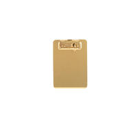 Clipboard/Menu Board Shiny Gold 150 x 105mm
