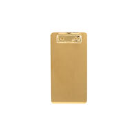 Clipboard/Menu Board Shiny Gold 210 x 105 mm