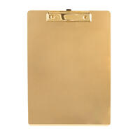  Clipboard/Menu Board Shiny Gold 310 x 225 mm