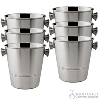 Wine Bucket Satin Finished Stainless Steel 205mm Ctn of 12