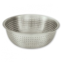 Chinese Style Colander Stainless Steel with Fine Holes 380mm