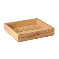 Combination Tray/Riser Wooden Ash Wood 300x300x58mm Pack of 2