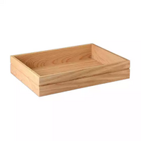 Combination Tray/Riser Wooden Ash Wood 400x300x78mm Pack of 2