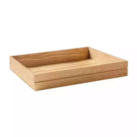 Combination Tray/Riser Wooden Ash Wood 500x400x78mm