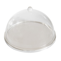 Cake Display Stand w Acrylic Dome Cover 330x30mm