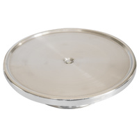 Cake Stand / Plate Stainless Steel 330x70mm