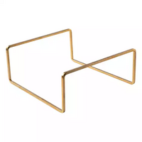 Art De Gourmet Riser S/Steel Gold 325x325x141mm