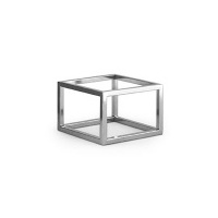 Athena Riser Stainless Steel 120x120x80mm