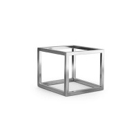 Athena Riser Stainless Steel 120x120x120mm