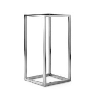 Athena Riser Stainless Steel 120x120x240mm