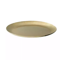 Vintage Servingware S/S Oval Plate 220mmx120mm Gold Pack of 6