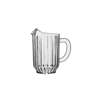 Beverage Jug Clear High Quality SAN Plastic 1.0 Litre Set of 6