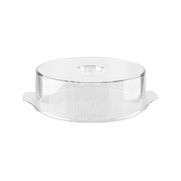 Alkan Zicco Stackable Round Clear Cover & Tray 300mm
