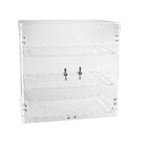 Alkan Zicco 3 Tray Clear Display Cabinet 450x310mm