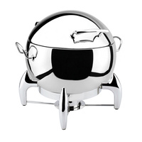 Athena Soup Station Induction Chafer 11L Stainless Steel Lid w Stand