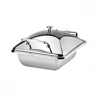 Athena Princess Induction Chafer, 2/3 Size, Stainless Steel Lid