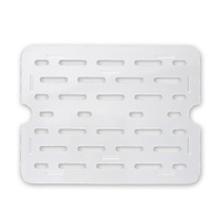 Clear Polycarbonate Drain Plate for 1/1 GN Pan