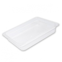 Food Pan Clear Polycarbonate 1/2 GN 100mm