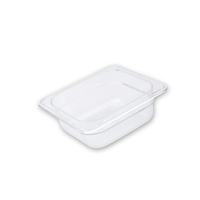 Food Pan Clear Polycarbonate 1/6 GN 65mm