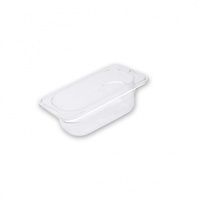 Food Pan Clear Polycarbonate 1/9 GN 65mm