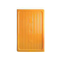 Gastroplast Food Pan Cover Polypropylene Yellow 1/1 Size