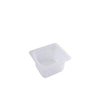 Gastroplast Food Pan Polypropylene Opaque 1/6 Size, 1.25L