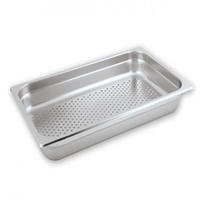 Anti-Jam Steam Pan Perforated Stainless Steel 1/1 GN 150mm