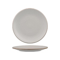 Zuma Mineral Round Plate Ribbed 210mm Set of 6