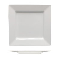 Ryner Melamine Square Platter White 400mm